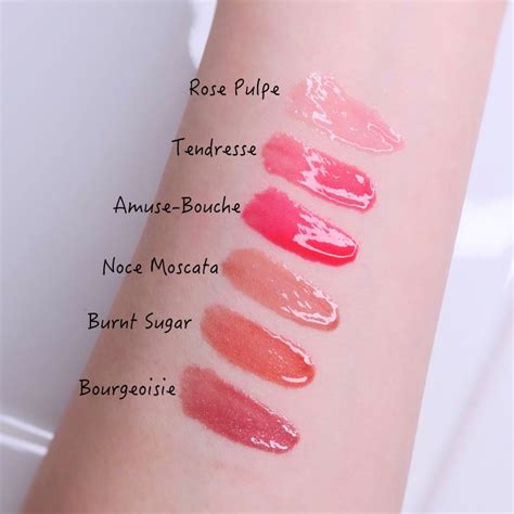 chanel rouge coco gloss moisturizing glossimer swatches|Rouge Coco gloss moisturizing glossimer.